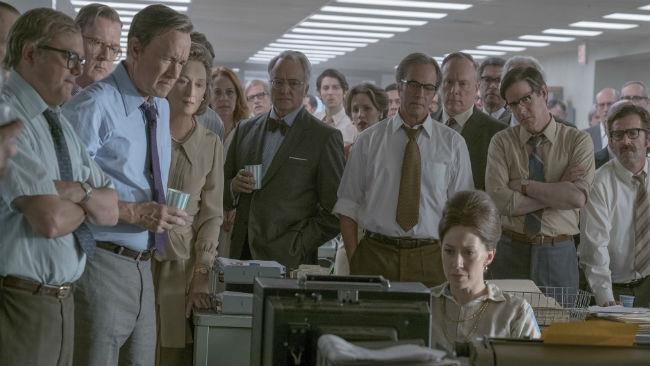 Una scena di The Post Una scena del film The Post