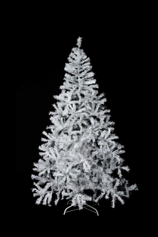Albero bianco Albero di Natale bianco innevato