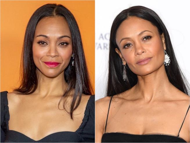 Zoe Saldana e Thandie Newton si somigliano tantissimo Zoe Saldana e Thandie Newton