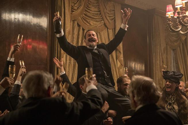 Dominic West è il marito di Colette Keira Kneightley nel film omonimo diretto da Wash Westmoreland