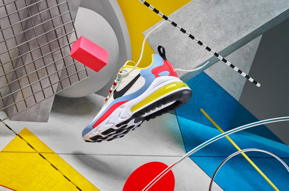 Air Max 270 React color block