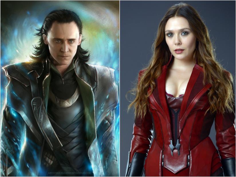 Loki e Scarlet Witch protagonisti di due serie TV firmate Disney Loki e Scarlet Witch