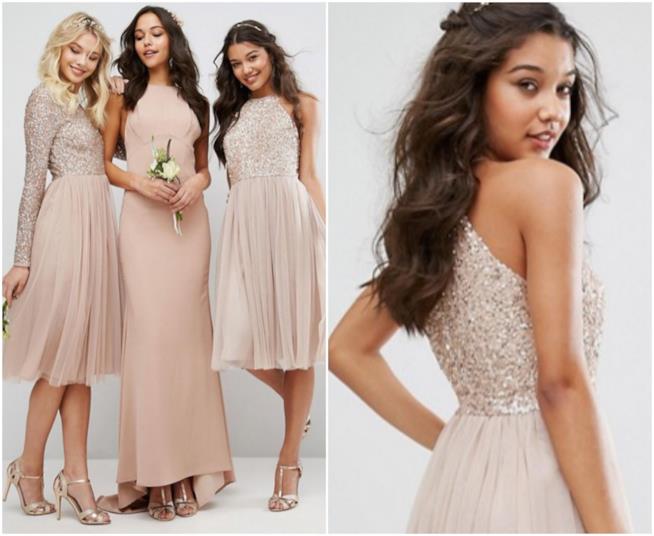 Abito nude Collage abiti nude Asos