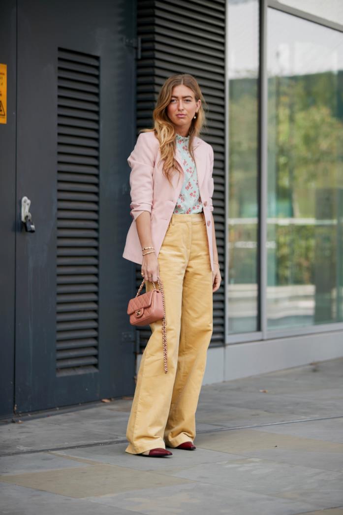 Blazer rosa Blazer rosa chiaro