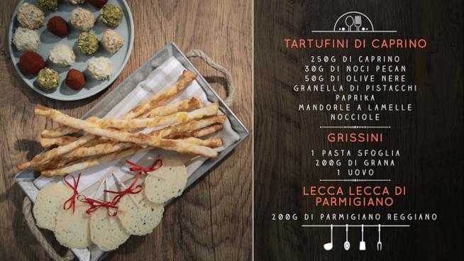 La ricetta dei grissini di pasta sfoglia cotti in forno Grissini di pasta sfoglia