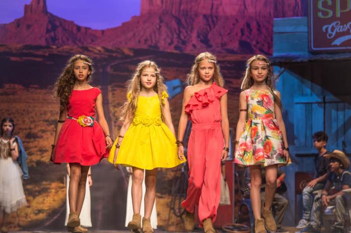 Le sfilate al Pitti Bimbo Le sfilate al Pitti Bimbo con Amaya