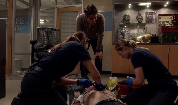 Station 19 Andy, Maya e Ryan Una scena di Station 19 2x06