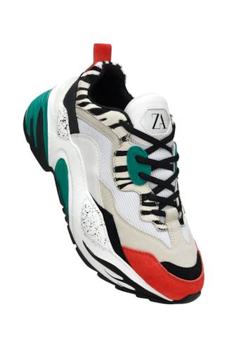 Sneakers con maxi suola
