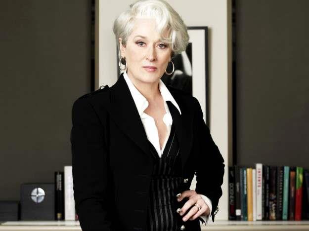 Meryl Streep in Il Diavolo Veste Prada Meryl Streep è Miranda Priestly