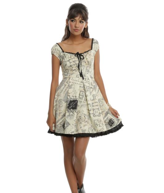 Vestito Harry Potter Vestito di Harry Potter Mappa del Malandrino