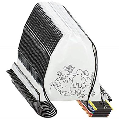 25 Zaini per Bambini da Colorare