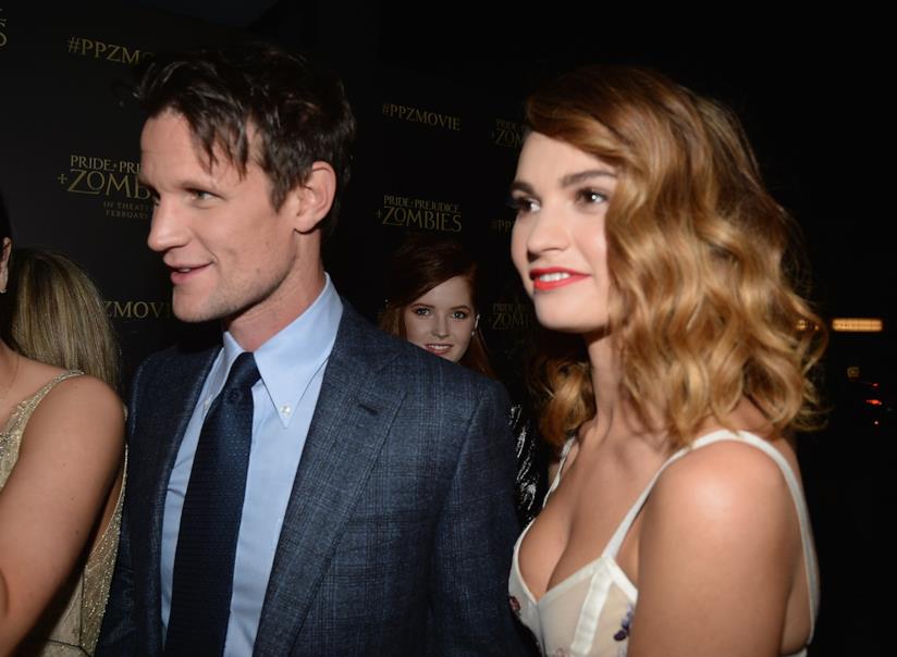 Lily James e Matt Smith sono insieme a Venezia 75 Lily James e Matt Smith