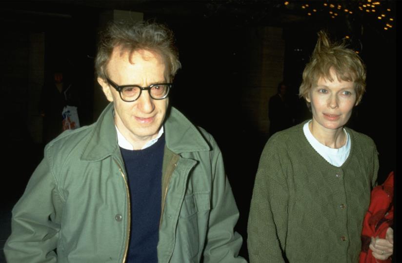 Mia Farrow e Woody Allen Woody Allen con Mia Farrow