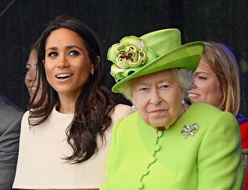 La Regina Elisabetta sostiene da sempre Meghan Markle Meghan Markle con la Regina Elisabetta
