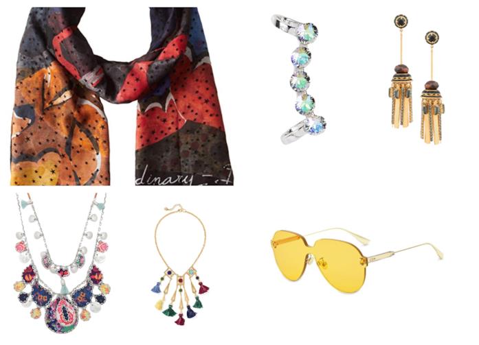 Gli accessori in stile folk di tendenza per l'autunno 2018 In stile folk, i gioielli e gli accessori per l'autunno 2018