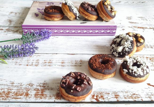 Donuts al cioccolato Ciambelline