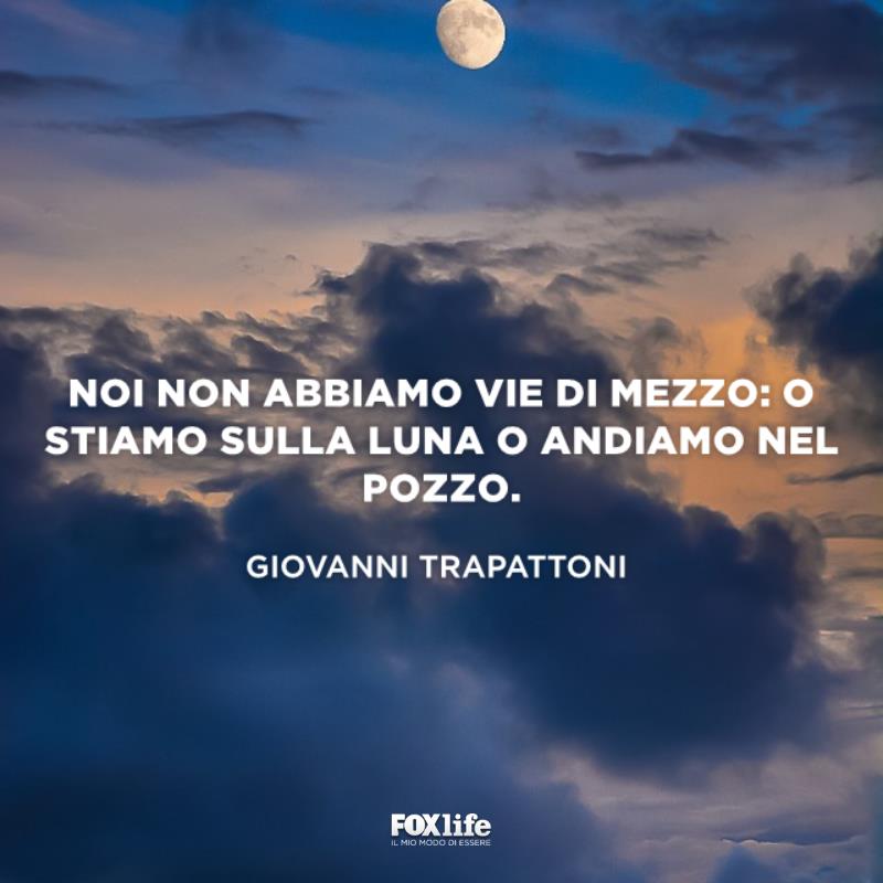 Frase Trapattoni Cielo al tramonto con nuvole
