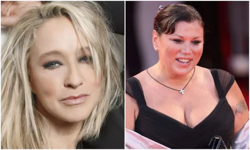 Eleonora Giorgi contro Serena Grandi Eleonora Giorgi in un collage con Serena Grandi