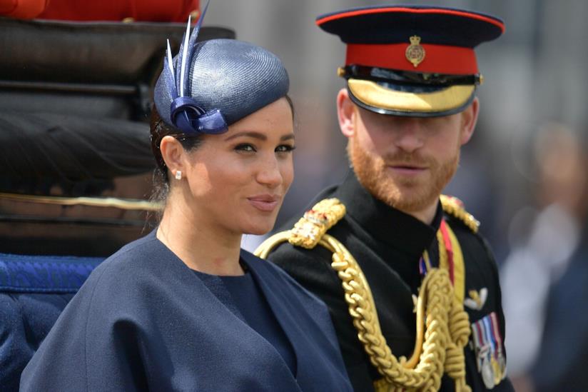 Il brillante anello di Meghan Markle Meghan Markle e il Principe Harry