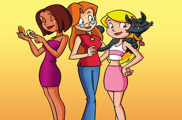 Sabrina Sabrina con le zie a cartone animato