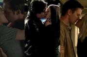 I primi baci più belli delle serie TV Eric e Sookie/Damon ed Elena/Veronica e Logan in un'immagine
