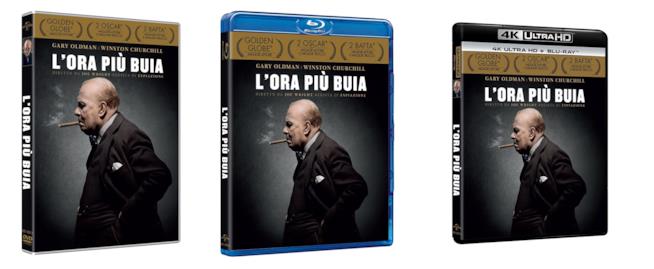 Le edizioni home video di L'ora più buia L'ora più buia in tre edizioni home video