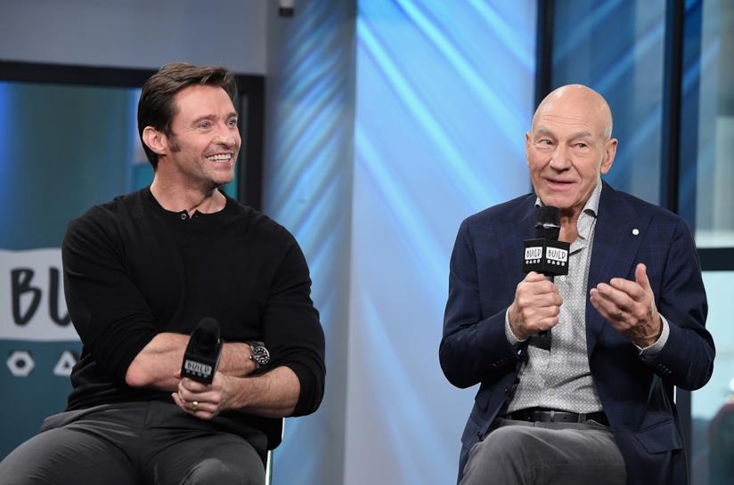 Hugh Jackman e Patrick Stewart Hugh Jackman e Patrick Stewart