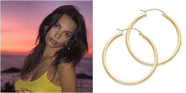 Emily Ratajkowski - Cerchi Collage tra Emily Ratajkowski e un paio di cerchi