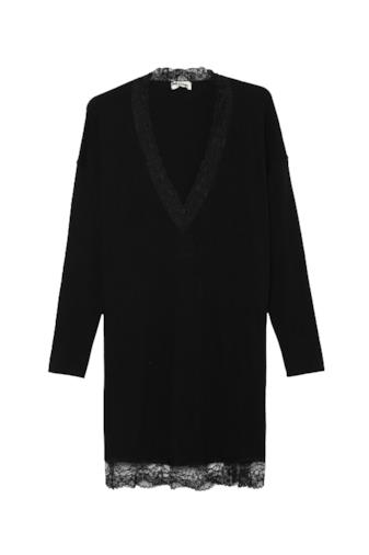Vestito manica lunga pizzo