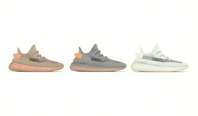 Adidas Yeezy Boost Adidas Yeezy Boost i tre modelli