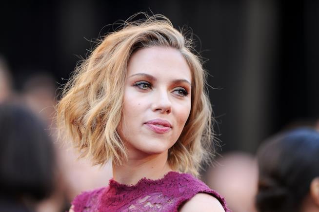 Scarlett Johansson compie gli anni Scarlett Johansson in primo piano