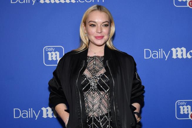 L'attrice Lindsay Lohan Lindsay Lohan