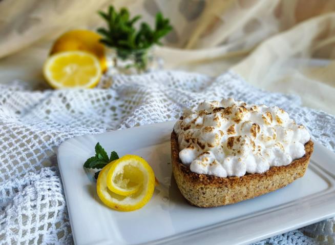Lemon pie Dolcetto a forma di cuore
