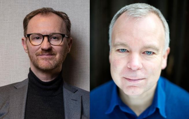 Mark Gatiss e Steve Pemberton Gli attori Mark Gatiss e Steve Pemberton