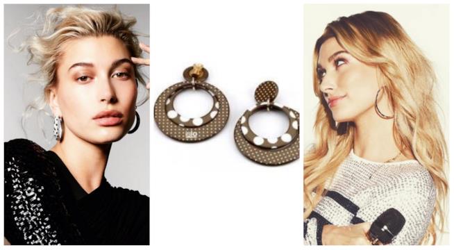 Hailey Baldwin Collage di Hailey Baldwin con cerchi