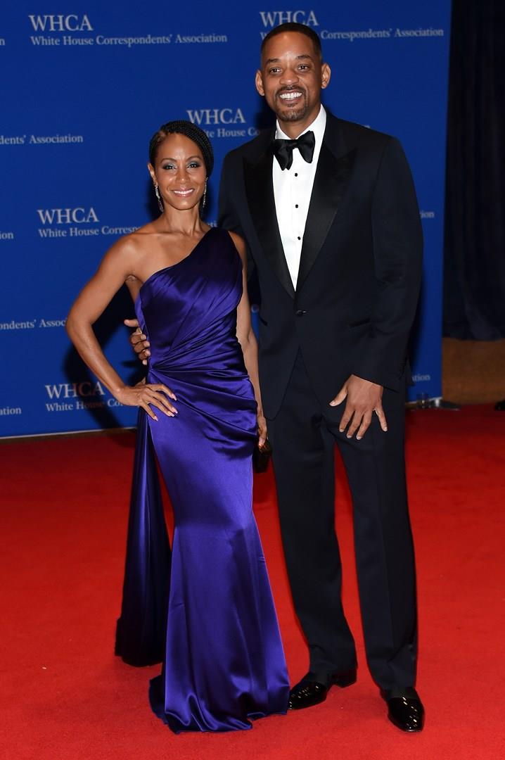 Will Smith e Jada Pinkett Smith Will Smith e Jada Pinkett Smith sul red carpet