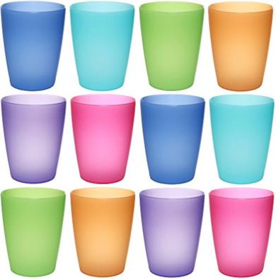 NEO bicchieri di plastica da 250 ml riutilizzabili