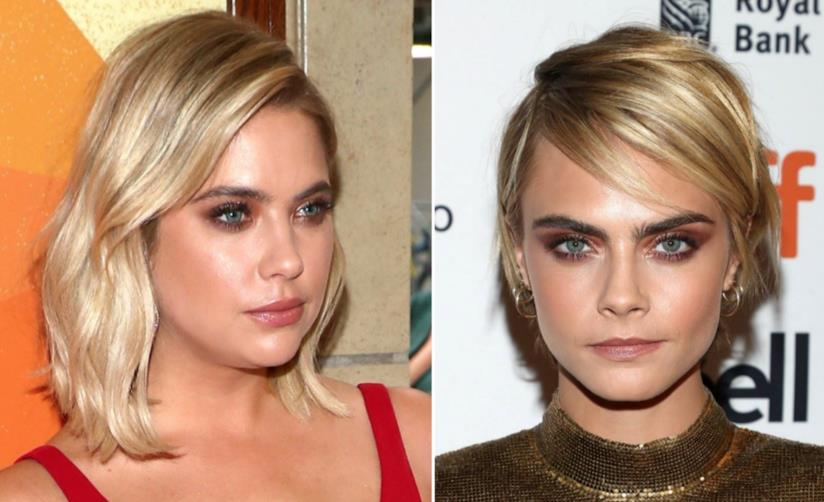 Ashley Benson e Cara Delevingne stanno insieme Ashley Benson e Cara Delevingne in un collage