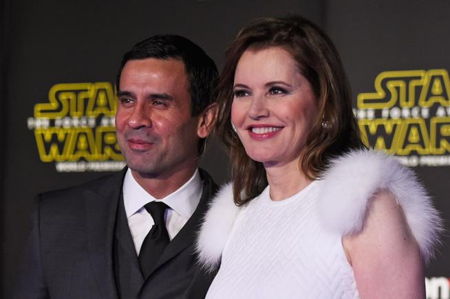 Geena Davis e Reza Jarrahy divorziano Geena Davis e Reza Jarrahy