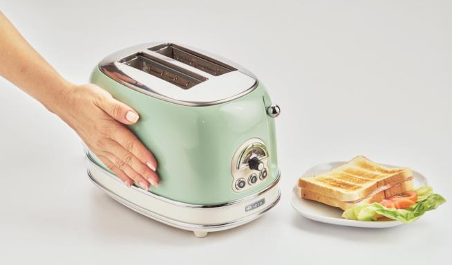 Il tostapane vintage in colori pastello è un must have per la cucina in stile vintage Ariete, tostapane vintage dai colori pastello