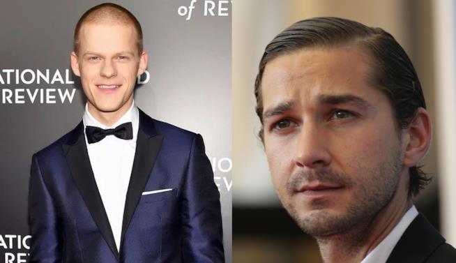 Lucas Hedges e Shia LaBeouf Shia LaBeouf e Lucas Hedges