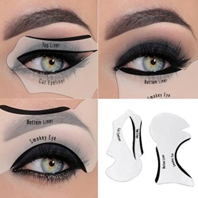 Eyeliner Stencil Tool-nero
