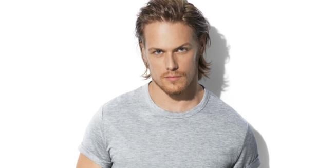 L'attore Sam Heughan Sam Heughan