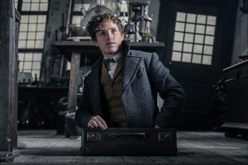 Animali Fantastici: I Crimini di Grindelwald, una scena del film Eddie Redmayne in Animali Fantastici: I Crimini di Grindelwald