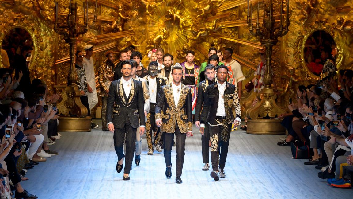 Milano Moda Uomo MFW sfilata D&G