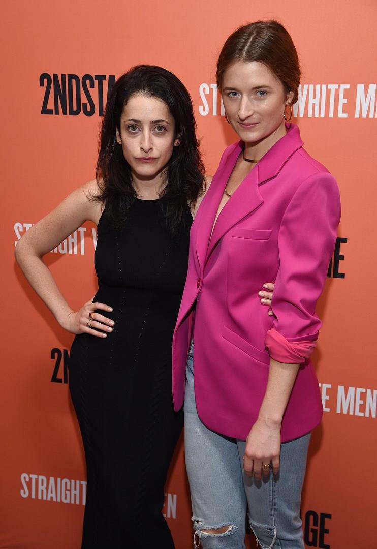 Lila Neugebauer e Grace Gummer alla prima di Straight White Men Lila Neugebauer insieme a Grace Gummer