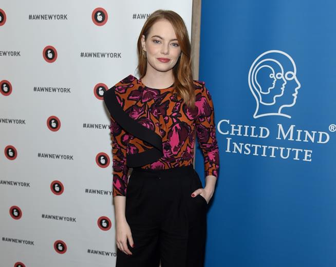 L'attrice Emma Stone all'evento Great Minds Think Alike Emma Stone