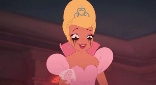 Charlotte in una scena de La Principessa e il Ranocchio Charlotte in La Principessa e il Ranocchio