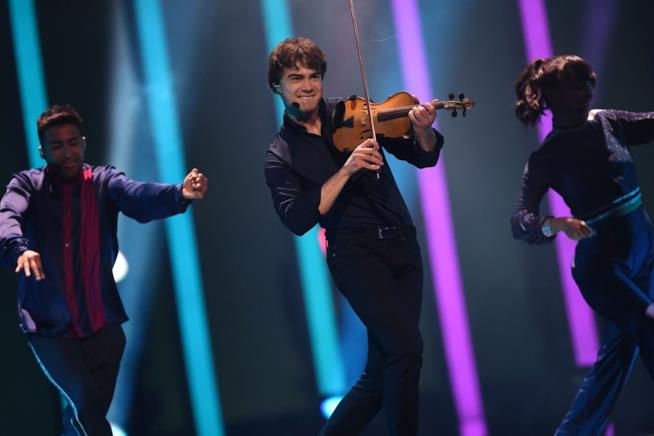 Alexander Rybak all'Eurovision Song Contest 2018 L'esibizione di Alexander Rybak all'Eurovision Song Contest 2018