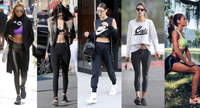 Migliori look da palestra ispirati alle star Look da palestra per la donna ispirati alle star